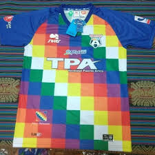 El ariete paraguayo procede del cd san marcos de arica, equipo en el que jugó la pasada temporada seis encuentros. San Marcos De Arica Away Football Shirt 2020 Sponsored By Tpa