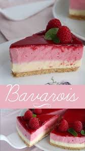 Bavarois Framboise Chocolat Blanc Etapes Et Video Recette Ptitchef Recette En 2020