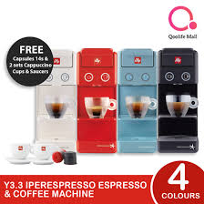 Which one is your favourite? Quube Illy Coffee Y3 3 Iperespresso Machine 4 Colours Free Cup Sets 14 Drinks