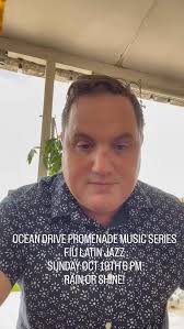 Three years running and the Ocean Dr., Promenade music series continues  this Sunday with Leonard Rutledge and an all-star Quartet. Thank you.