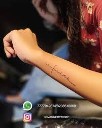 Faith family infinity tattoo for articulating your faith in family connection. Top 50 Best Faith Cross Tattoo Ideas 2021 Inspiration Guide