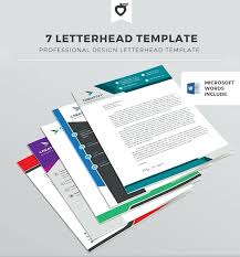 Professional Stationary Template Letterhead Templates Free Download ...