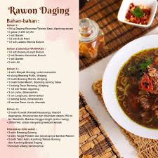 Kuah hitam ini didapatkan dari bumbu keluwek. Rawon Spesial Khas Rumahan Bikin Lidah Rudy Dan Sahabat Facebook
