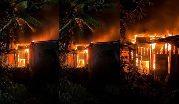 Nine houses burnt in attack on Naga village in Manipur’s Kangpokpi