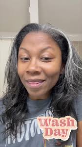 WASH 💆🏾‍♀️ Day! Using #Amika to revive my struggling tresses! What’s your  wash day routine? 🖤 #WashDay #NaturalHair #Blowout #SilkPress
