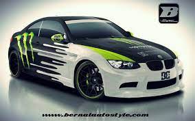 bmw tuning monster racing car design bmw cars car wrap design