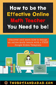 Plan A Distance Learning Math Lesson For Elementary Students Using A Google Slides Template This Tool Has All The C Online Math Math Lessons Online Math Games