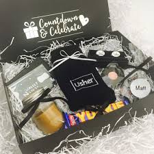 Personalised Usher Gift Box Usher Cufflinks In Black Presentation Box This Gift Box Contains Usher Socks Bag Of Usher Gifts Wedding Gifts Sock Gifts