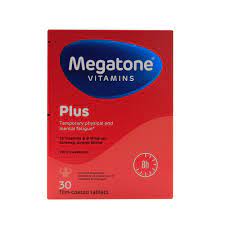 €10.50 +€15.00 shipping about $30.36 total: Megatone Vitamins Plus Tablets 30 S In Uae Binsina Pharmacy