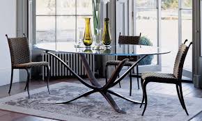 Ess Tisch Klassisch Aus Bronze Glas Caspian Villiers Esstisch Glas Esstisch Design Runder Esstisch