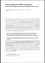 It was first identified in december 2019 in wuhan,. How To Budget For Covid 19 Response