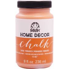 Folkart home decor paint is a premium acrylic paint for painting furniture, cabinets, decorative items and craft projects. Shop Plaid Folkart Home Decor Chalk Monarch 8 Oz 34996 34996 Plaid Online