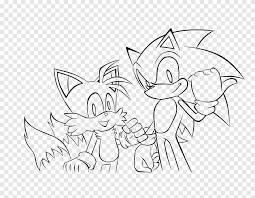 Sonic coloring page with other characters. Sonic The Hedgehog 4 Episode Ii Line Art Coloring Book Character White Sonic 4 Episode 2 Angle White Png Pngegg