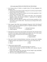 Memudarnya kebudayaan setempat akibat budaya baru yang datang. Soal Uu Latihan Pio