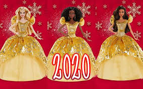 Holiday Barbie 2020 Dolls Got Listings On Amazon In 2020 Holiday Barbie Barbie Fashionista Barbie