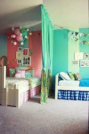 Pin By Cheryl Winkel On Kids Spaces Boy And Girl Shared Bedroom Boy And Girl Shared Room Shared Girls Bedroom
