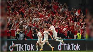 Denmark claimed second place in group b with a devastating display of attacking football in copenhagen. Oy8xuaickdeq3m