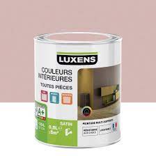 Peinture luxens 28 nuancier peinture luxens chambredhotesvendee, peinture luxens exterieur gris anthracite pajero blog, nuancier peinture facade leroy merlin gamboahinestrosa. Peinture Multisupports Couleurs Interieures Luxens Rose Blush N 5 Satin 0 5l Couleur Interieure Peinture Interieur Peinture Murale