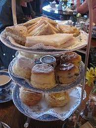 Tea At The Original Maids Of Honour Across The Street From Kew Gardens Tea Cake Stand Afternoon Tea High Tea