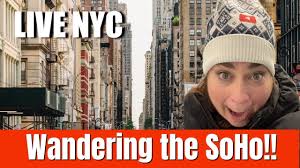NYC LIVE : SoHo Monday Morning Walk ! #nyc #newyork #live