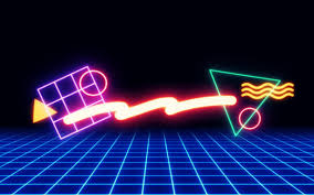 Night, music, the city, neon, background, synth, retrowave. 80s Cool Neon Wallpapers Top Free 80s Cool Neon Backgrounds Wallpaperaccess