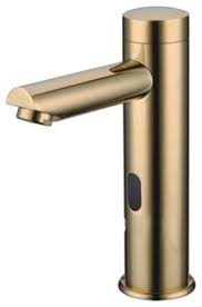 gold touchless automatic sensor faucet