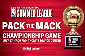 The 2019 nba summer league was held at the thomas and mack center and cox pavilion in las vegas, nevada on the campus of university of nevada, las vegas. The Las Vegas Nba Summer League Championship Is Tomorrow Hallpass Media Marketing Agency Orange County
