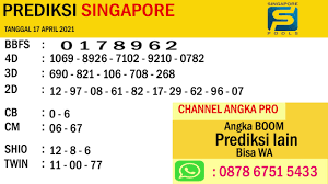 Prediksi Sgp Sabtu 17 April 2021 Channel Angka Pro Youtube