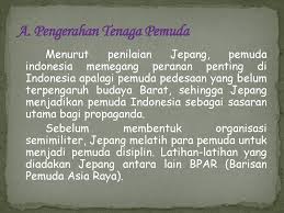 Menganalisis Organisasi Pergerakan Masa Pendudukan Jepang Ppt Download