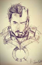 Artstation Avengers Pencil Sketch Baohoa Pham Marvel Art Drawings Iron Man Drawing Iron Man Art