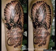Rosary Hand Tattoos For Guys Praying Hands Tattoo Tattoos