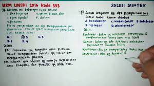 We did not find results for: Usm Unsri 2021 Soal Usm Unsri 2016 Soal Mandiri Unsri Kimia 2016 Kode 333 Nomor 35 40 Youtube