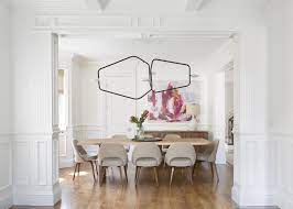 Thinking the recessed panels in the entryway. 30 Dining Rooms With Wainscoting Chairish Blog