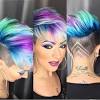 Bright Funky Hair Colours For Short Hair