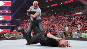The Olympic Hero might have been defeated by The Lone Wolf at WrestleMania,  but he nevertheless incurs the wrath of the WWE Hall of Famer.