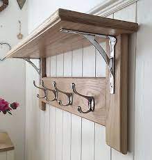 Vintage Style Oak Coat Rack With Shelf Arched Modern Chrome Diy Coat Rack Coat Rack Shelf Coat Rack Wall
