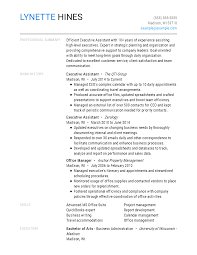 4+ years of experience supporting customers and. Executive Assistant Resume Examples Administrative