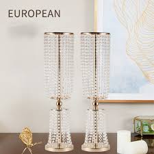 Birdcage candle centerpieces for wedding. Acrylic Crystal Centerpiece Wedding Flower Pillar Candle Holder Vase Backdrop Party Bestbuy Online Store