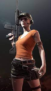 Pubg Female Player Mit Hut Und Kopfhorer Hd Mobile Wallpaper Pubg 3dwallpaperpubg Mobile Wallpaper Hut Weiblich