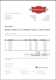 Ein nachteil ist zweifellos der im gegensatz zu einem rechnungsprogramm höhere zeitaufwand. Rechnungsvorlagen Und Muster Zum Herunterladen Office Lernen Com