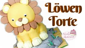 3d Lowen Torte I Motivtorte I Kindergeburtstagstorte Von Nicoles Zuckerwerk Youtube Zuckerwerk Kindergeburtstagstorte Lowe Kuchen