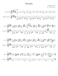Apr 26, 2021 · download minecraft for windows to embark on adventures complete with limitless possibilities as you build, mine, battle, and explore the infinite worlds. Sweden Minecraft Sheet Music For Clarinet In B Flat Clarinet Bass Woodwind Duet Download And Print In Pdf Or Midi Free Sheet Music For Sweden By C418 Classical Musescore Com