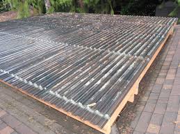 Adding a roof to your deck is best done as the deck is being built. How To Build A Diy Decking Cover Permaculture Magazine