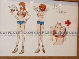 Custom Nami Cosplay Costume (Dressrosa) from One Piece - CosplayFU.com