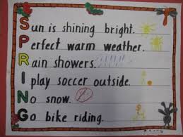 Spring Acrostic Poem Freebie Acrostic Poem For Kids Spring Acrostic Poem Acrostic Poem