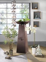 Saule Tracy Eckig Mit Schale Ca 116 Cm Die Attraktive Deko Saule In Eckig Mit Einer Runden Schale Kann Im Haus Un Dekoration Einrichtungshaus Haus Und Garten