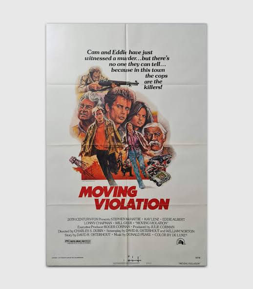 Moving Violation - Original Movie Posters