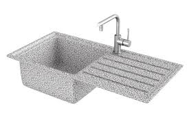 Farmhouse sinks are known for their spaciousness and classic yet modern looks. Modern Granite Kitchen Sink With Stainless Steel Water Tap Faucet 3d Rendering Stock Illustration Illustration Of Aluminum Design 104771092