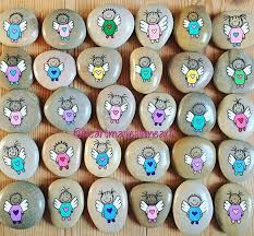 Angels Angelwings Angelkids Artrocks Artstone Artstones Engel Englevinger Handmade Happyrocks Happystone Steine Basteln Mit Steinen Einfache Gemalde