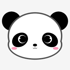 Download This Cartoon Panda Bear Head Head Animal Wild Png Clipart Image With Transparent Background Or Psd F Cartoon Panda Panda Drawing Cute Bunny Cartoon